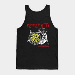 Pepper Kitty likes PIZZA Tank Top